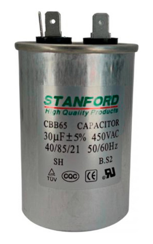 Capacitor De Arranque Para Aire Acondicionado. 35 O 40 Uf.