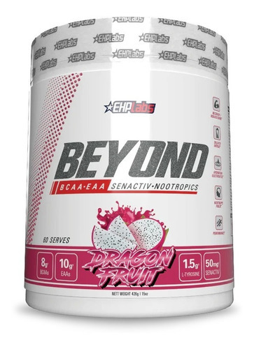 Ehp Labs Beyond Bcaa+eaa Intra Entrenamiento 60serv 432g Sabor Dragon Fruit