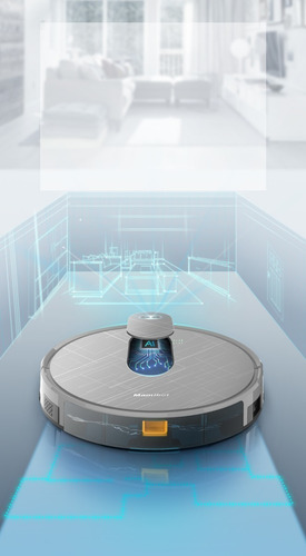 Imagen 3 de 10 de Aspiradora Robot Wifi Con Trapeador Mamibot Exvac 660