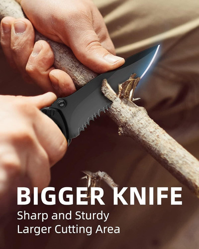 M Cuchillo Multifuncional Plegable Portátil For Acampar