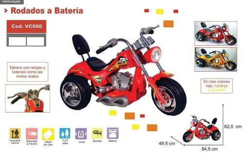 Moto Chopera A Bateria 6v Jem Vc008