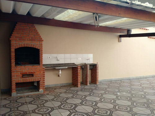 Imagem 6 de 22 de Lindo Sobrado À Venda, 03 Quartos, 04 Vagas - Vila Assunção - São Bernardo Do Campo / Sp - 65872