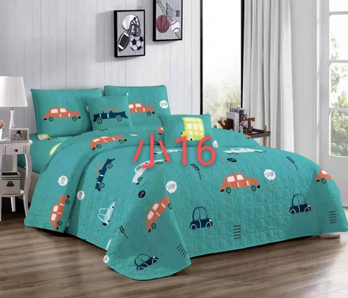 Cobertor De Verano 1,5 Plaza Tipo Quilt + Envio Gratis- T01