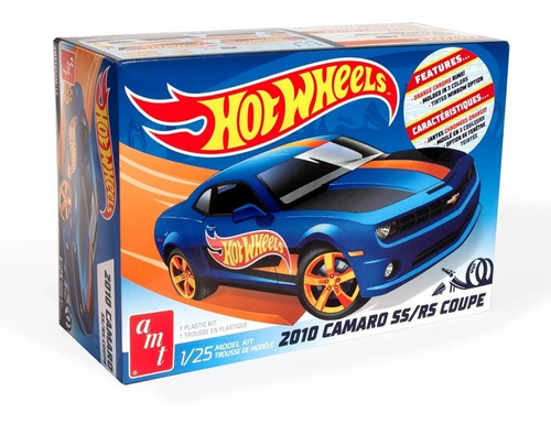 Chevrolet Camaro Ss Coupe 2010 Hot Wheels Armable Amt 1/25