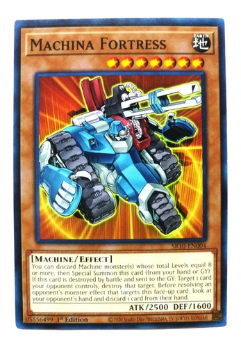 Machina Fortress / Maquinaria Fortaleza Yugioh (comun) (Usado)