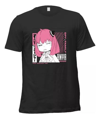 Remera Anime Spy X Family Anya Forger N04 A2 Unisex