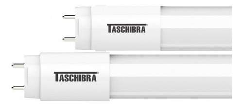 Lâmpada De Led Tubo T8 9,9w 60cm Taschibra Kit C/ 20 Peças Cor da luz Branco-neutro 110V/220V