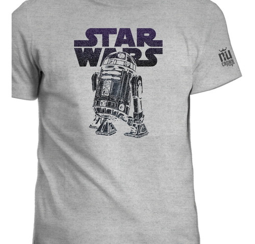 Camiseta Cuello Redondo Star Wars Robot Hombre Igk