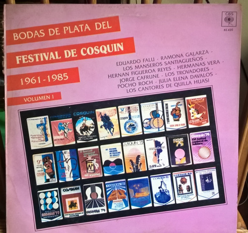 Falu Manseros Cafrune Festival De Cosquin Vol 1 Lp / Kktus