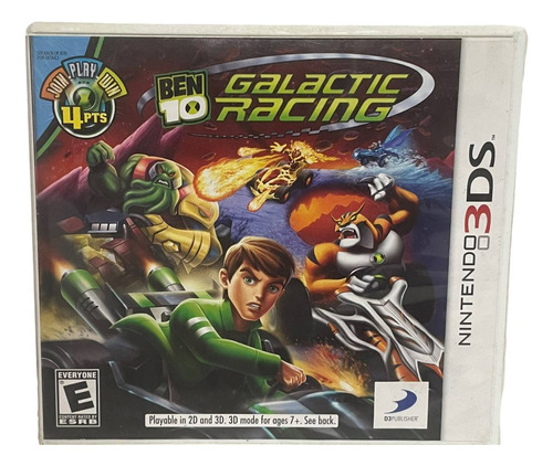 Ben 10 Galatic Racing Nintendo 3ds Original Midia Física 