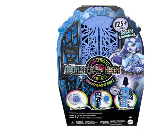 Monster High Muñeca Skulltimate Secrets Abbey Bominable