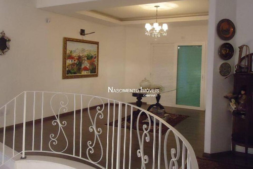 Casa Com 3 Suítes À Venda, 450 M² Por R$ 2.498.000 - Alphaville Dom Pedro - Campinas/sp - Ca0387