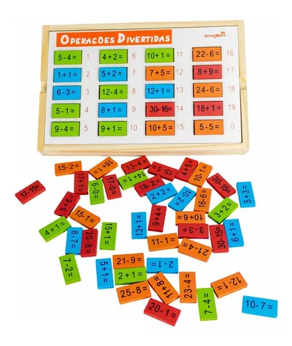 Brinquedo Matemática Material Escolar Educação Infantil Alun