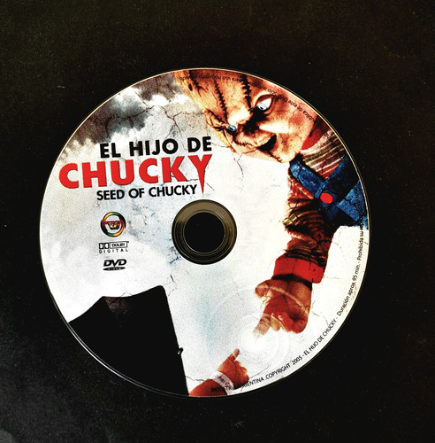 El Hijo De Chucky  Solo Disco -  Dvd Original - Los Germanes