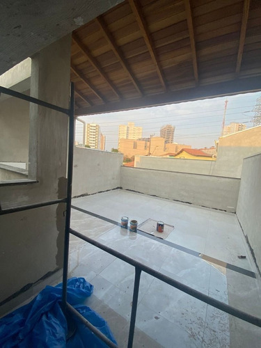 Imagem 1 de 10 de Cobertura Com 2 Dormitórios À Venda, 46 M² Por R$ 480.000,00 - Campestre - Santo André/sp - Co1259
