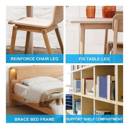 Nihay Soporte De De Soporte De Ángulo De 20 Mm X 20 Mm X 16