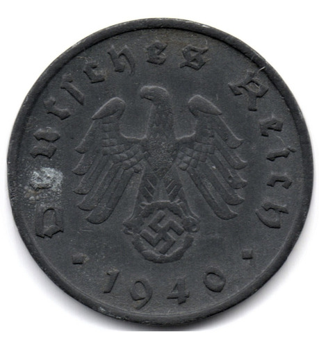 Alemania 10 Reichspfennig 1940 G Tercer Reich