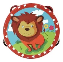 Comprar Pandero Musical Infantil Léon 6 Pulgadas 8 Chapas