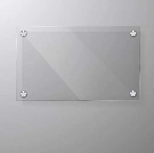 4 Porta Documentos En Acrílico De Pared Con Chapetones 30x40