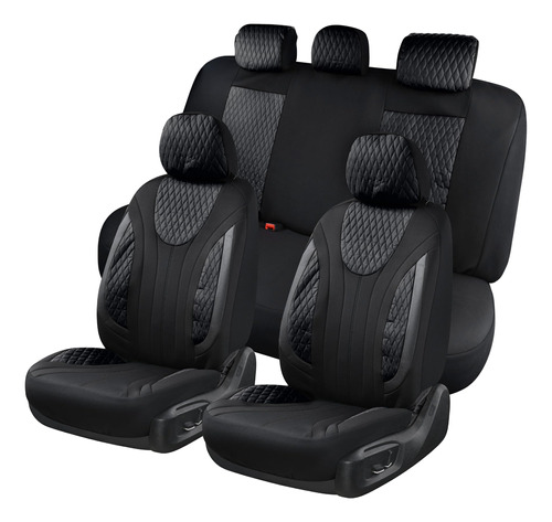 Coverado Juego Completo De Fundas De Asiento De Automovil, 1