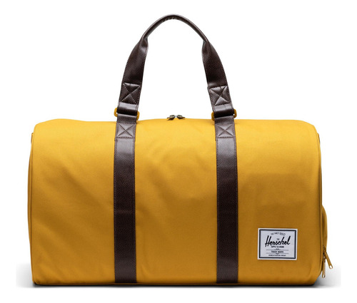 Maleta Deportiva Herschel Arrowwood Amarilla Color Amarillo Lisa