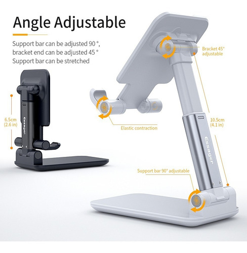 Suporte De Telefone Para iPhone iPad White1