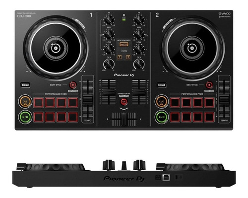 Imagen 7 de 10 de Controlador Dj 2 Canales Bluetooth Usb Pioneer Ddj-200