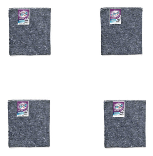 Trapo De Piso Gris Estrellita Fibran Clean X 60u