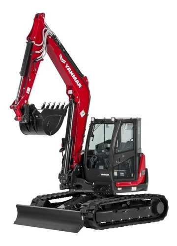Excavadora Miniexcavadora Yanmar Sv100 10 Ton 10000kg Yanmaq