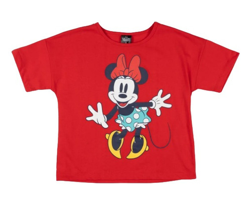 Polera Minnie Mouse Talla 10 Original Disney