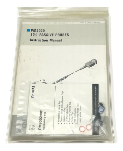 Philips Pm9020 10:1 Passive Probes Instruction Manual W  Eeh
