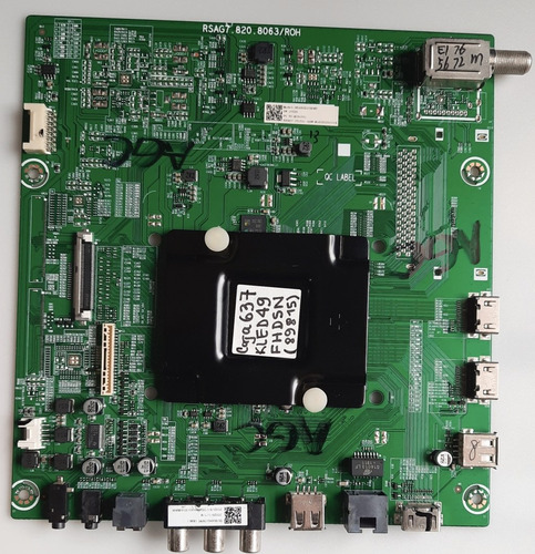 Main Board O Tarjeta Principal Tv Led Kalley Kled49fhdsn