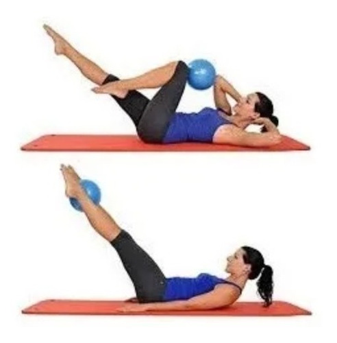 Imagen 6 de 7 de Pelota Pilates 21cm Fitness Entrenamiento