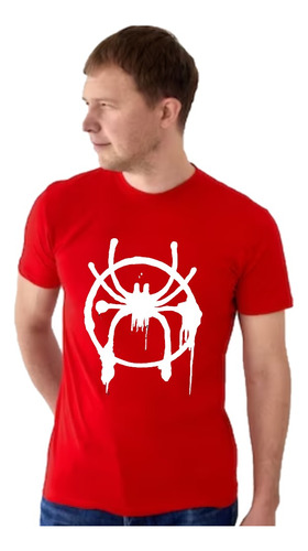 Spiderman - Remera Roja - Unisex - Manga Corta - Araña 