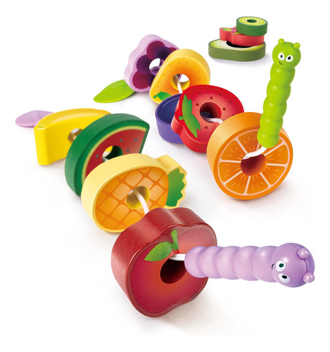 Juego Fiesta Frutas Hape Caterpillar