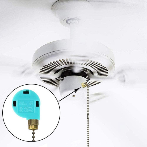 Interruptor De Ventilador De Techo Zing Ear Ze-268s6, 4 Velo
