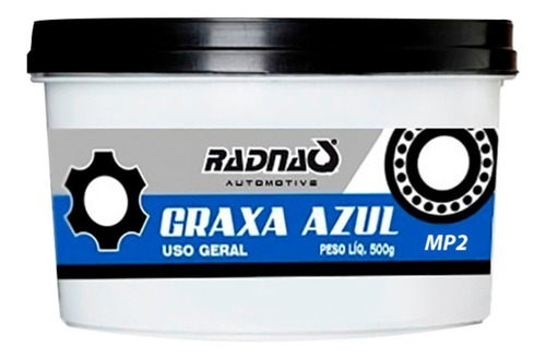 Graxa Azul Especial Para Rolamentos Automóvel 500g Radnaq