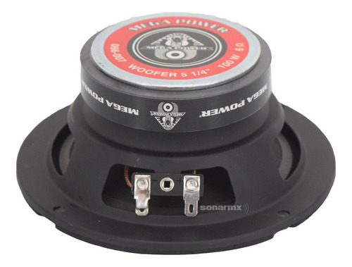Bocina 5 1/4 Pulgadas Medios Woofer Suspension