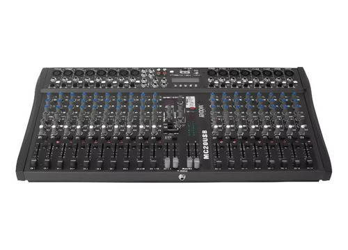 Consola De Sonido 24 Canales Efect - Moon Mc24 Usb Sd