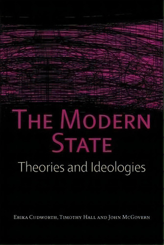 The Modern State, De Erika Cudworth. Editorial Edinburgh University Press, Tapa Dura En Inglés