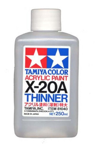 En Stock Modelismo Thinner Acrilico X-20a Tamiya 1/72 1/48