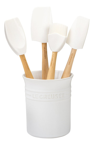 Le Creuset Silicone Craft Series Juego De Utensilios Con Vas