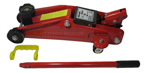 Imagen 2 de 10 de Crique Carrito Hidraulico 2 T + Llave Cruz