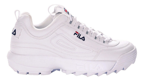 Tenis para mujer Fila Disruptor II Premium color blanco - adulto 7.5 US