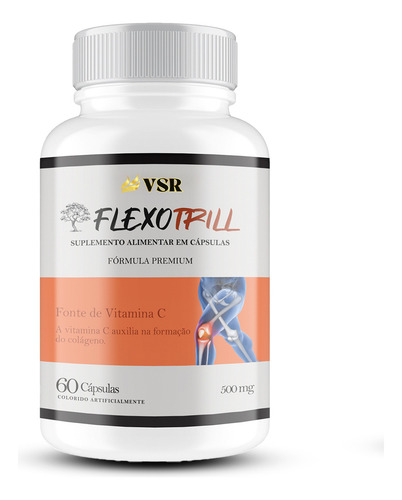 Flexotrill Suplemento 60 Capsulas - Flexo Trill Sabor Flex Trill