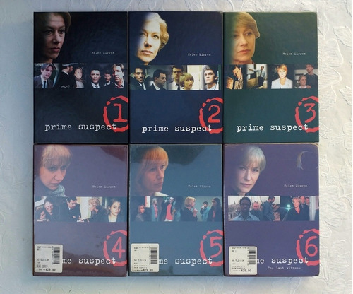 Prime Suspect Completa Hbo Mini-serie 12 Dvd Original Import