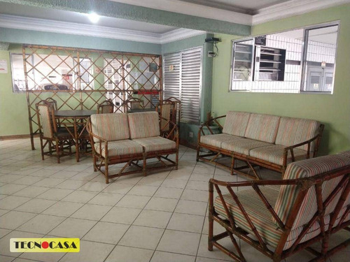 Imagem 16 de 25 de Apartamento Com 1 Dormitório Para Alugar, 56 M² Por R$ 1.100,00/mês - Ocian - Praia Grande/sp - Ap6697