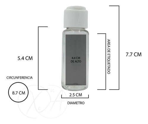 Botes 20 Ml Vacios Frascos De Plastico Con Tapa Mayoreo X200