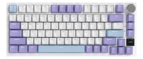 Teclado Mecánico Con Cable Ak820, Teclas Completas, Intercam