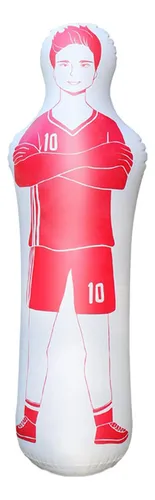 Muñeco Inflable De Fútbol Para Abordar El Uso Múltiple